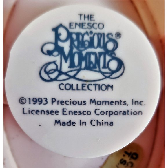 1993 Away In A Manger Waterball Snow Globe Nativity Precious Moments Collection - Picture 4 of 4